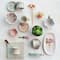 Hello Honey® 3" Plaid Panache Stoneware Mug Set